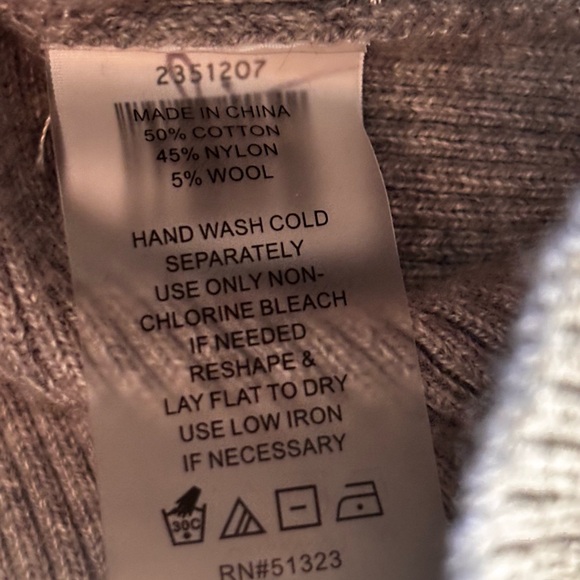 Riley & Rae Gray Button-Up Sweater - Picture 3 of 3